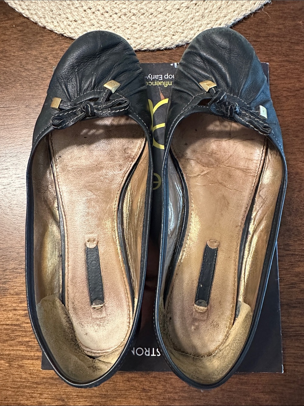 Well Worn Ecco Ballet Flats 40